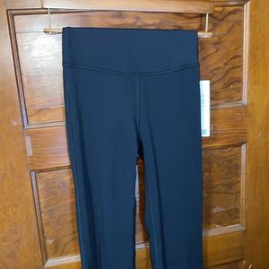 Black Lululemon flared leggings